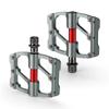 WEST BIKING Road Bike Ultralight Pedals CNC Aluminum Alloy MTB 3 Bearings Anti-Slip Compact Cycling Flat Pedals Bicycle Parts