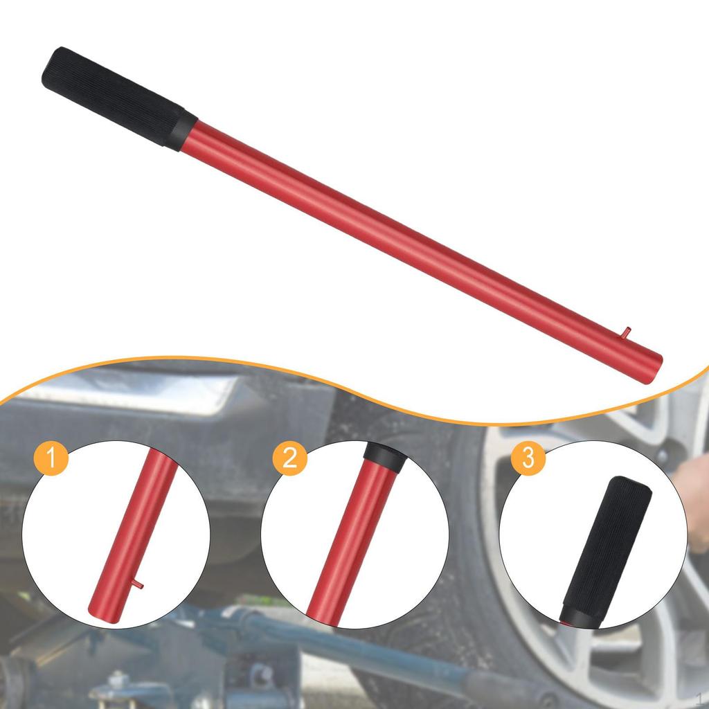 Horizontální hydraulická klika pro příslušenství k auto zvedáku Pevná Lehká Kompaktní Autoopravna Garáž