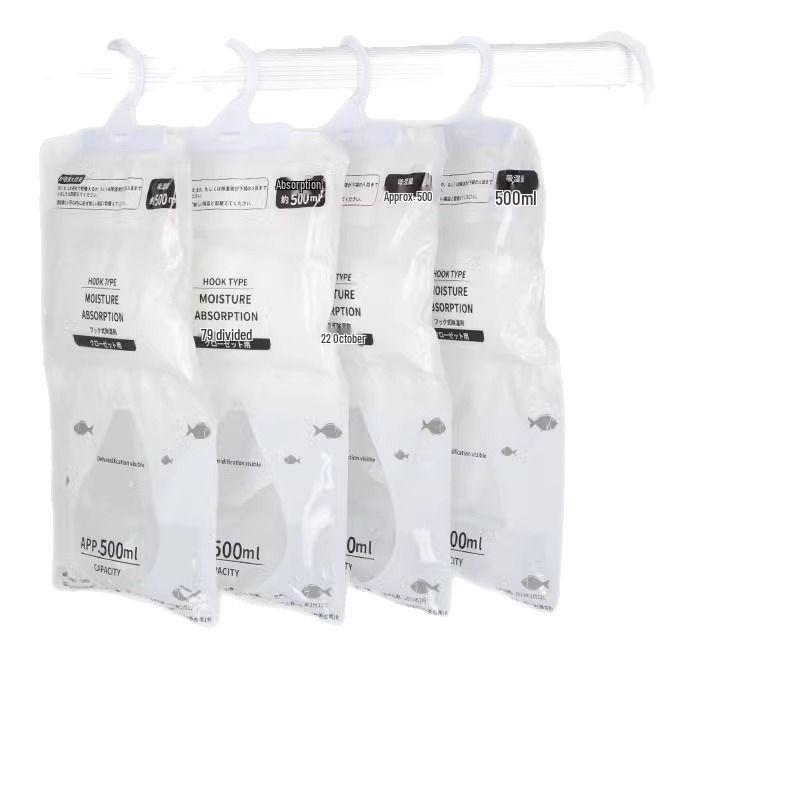 Wisząca torba na odwilżacz: Odporny na wilgoć i pleśń do domu, akademika lub szafy - Idealny na pory roku o dużej wilgotności