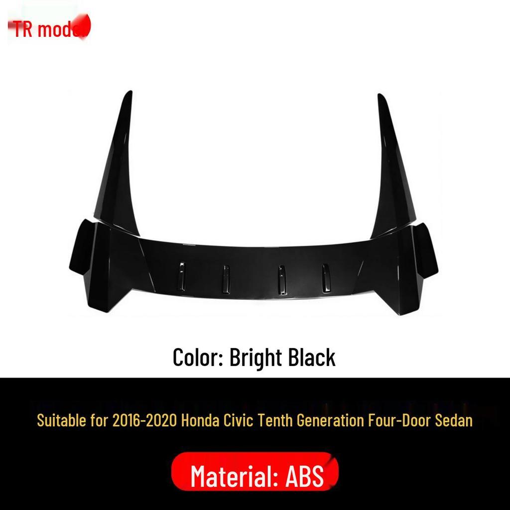 R-Style Rear Roof Spoiler Deflector for 2016-2020 Honda Civic Sedan