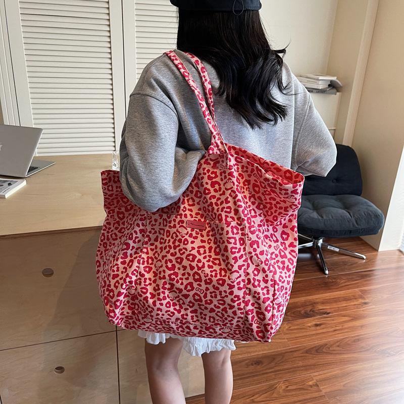 bag single shoulder female tote armpit large capacity canvas 2025 hundred commuter bag with autumn and winter new bag student