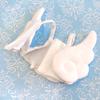 Angel Halo & Winged Dress for 10-15cm Plush Toy, Kigurumi, Accessories, Otaku, Doll, Mascot, Kpopdoll, Costume [Used]