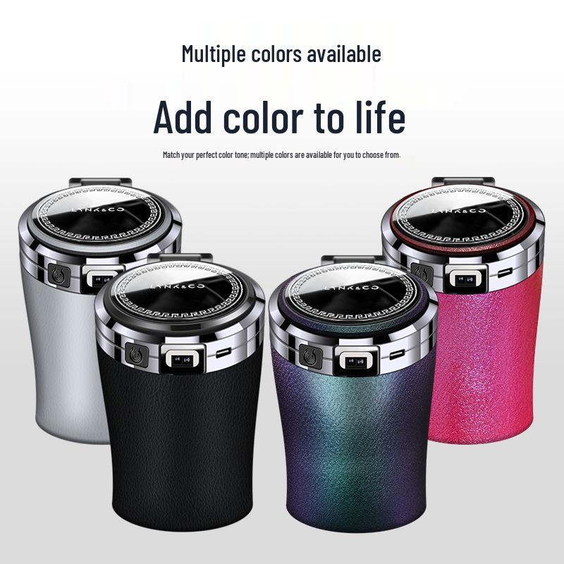 Lynk & Co Smart Car Ashtray Ceramic Liner: Multi-functional Accessories for Models 01-06, 09