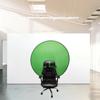 1 Stuks Groen Scherm Achtergronden Fotografie Achtergrond Draagbaar Vouwbare Reflector voor Live Uitzending YouTube Video Studio Rond 110cm