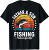 Fishing Father Son Matching Fishing Dad Son Gift T-Shirt