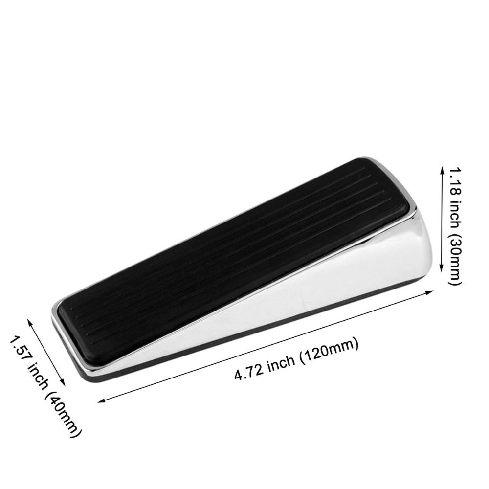 Zinc Zinc Zinc Alloy Door Stopper Mobile Door Stop Anti-collision Door Wedge Home