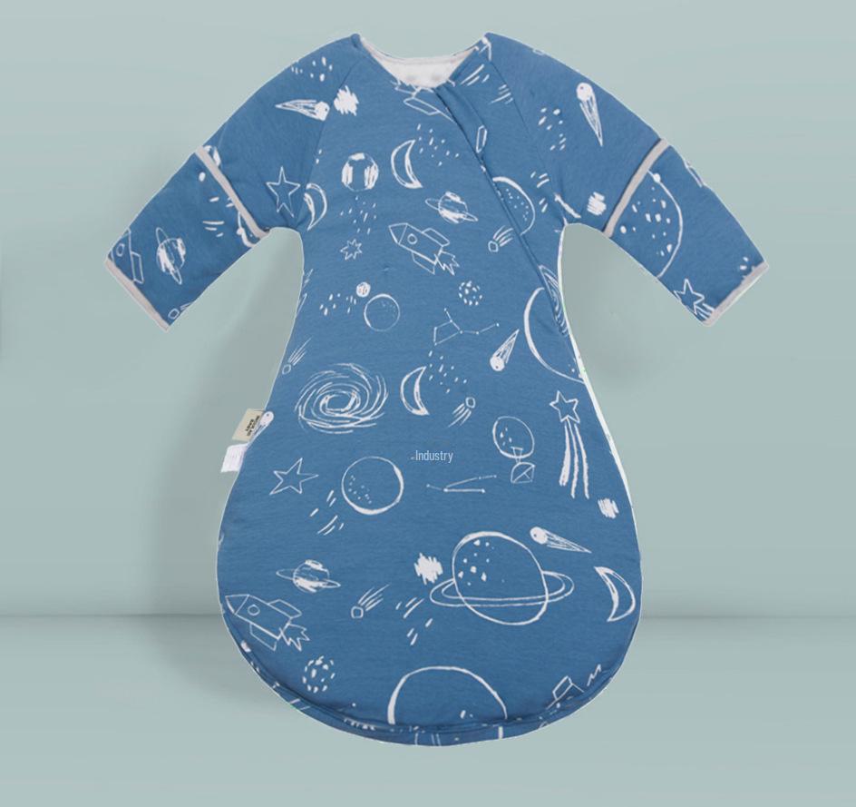 

«Inxiuli Хлопковый детский спальный мешок с противоударным дизайном - утолщенный бархат для всех сезонов» L (90cm, 12-36 months)