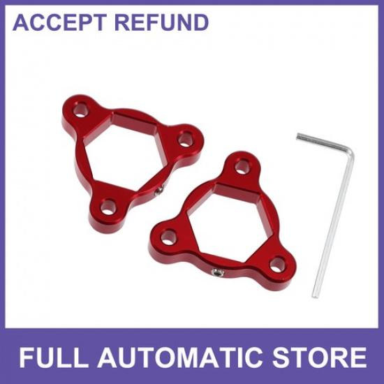 ДВА 22-мм гоночных регулировочных винта предварительной загрузки вилки для мотоциклистов, алюминиевый сплав, универсальные