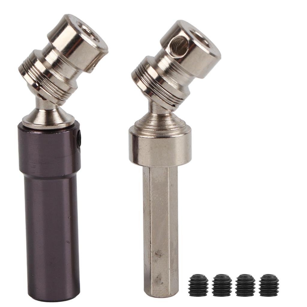 Aluminum Alloy Rear Center Drive Shaft for WLtoys 1 12 2423 RC Car Accessory (Titanium 0025T)