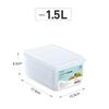 Qiwei Glass Refrigerator Draining Food Storage Box