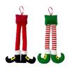 Easy Installation Elf Santa Leg Car Trunk Clip Decoration Christmas Ornament Holiday Party Decoration