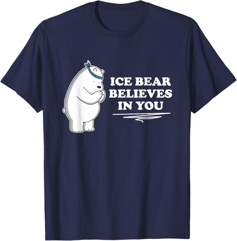 Mens Ice Bear Tshirt Animal Gift Tee T-Shirt T Shirt Sweatshirt Hoodie Tank Top for Men Women Kids