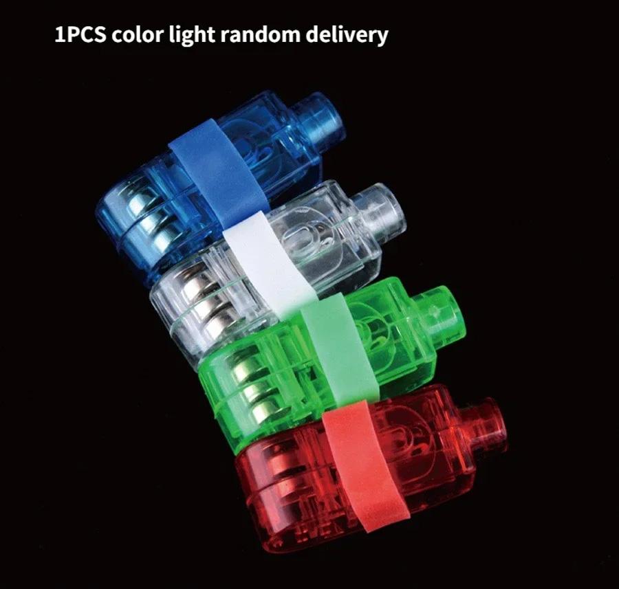Creative Toys Colorful LED Laser Finger Ring Lights Beam Torch Party Finger Decoration Toy