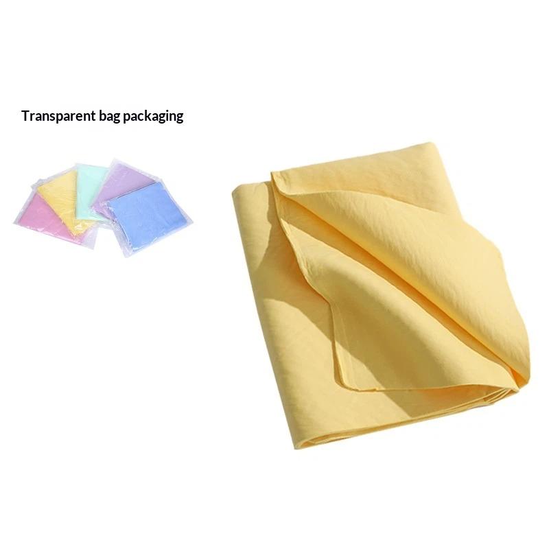 1PC PVA Pet Towel, Ultra Absorbent Microfiber Drying Cloth, Quick Dry & Odor Resistant for Dogs Cats, Reusable Car Towel
