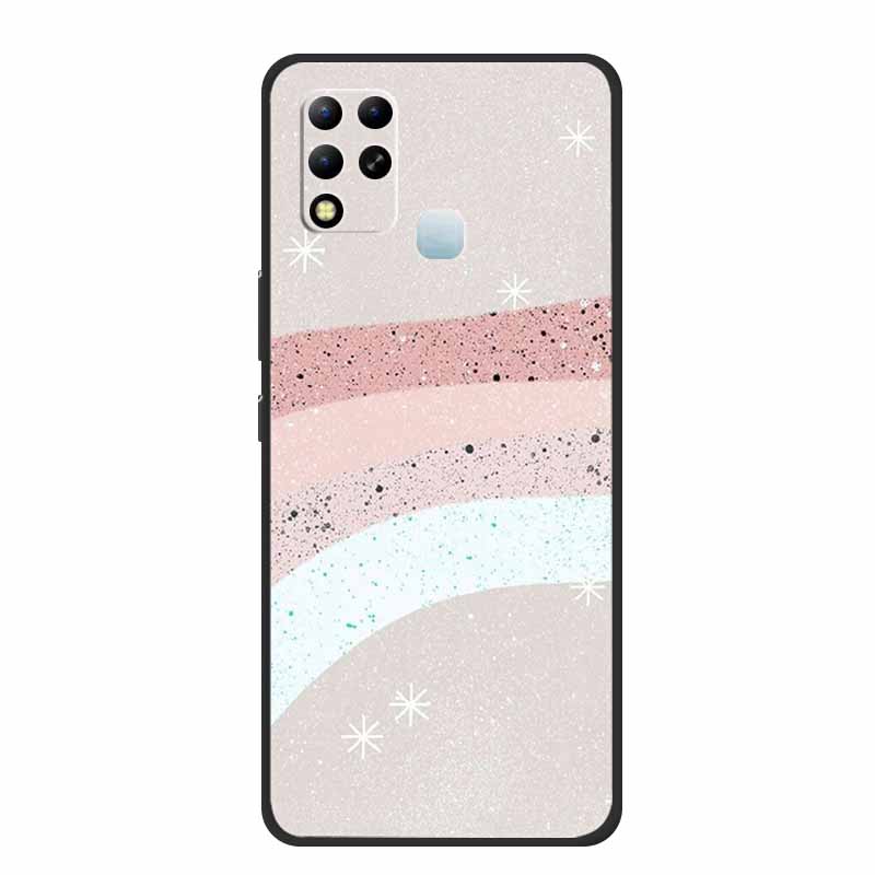 For Infinix Hot 11 G37 4G Case Marble Soft TPU Silicone Back Cover for Infinix Hot11 G37 X689F G 37 Protective Fundas Paras Etui