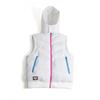 Color Block Reversible Puffer Vest Unisex Winter Warm Outerwear Sleeveless Jacket Casual Daily Wear