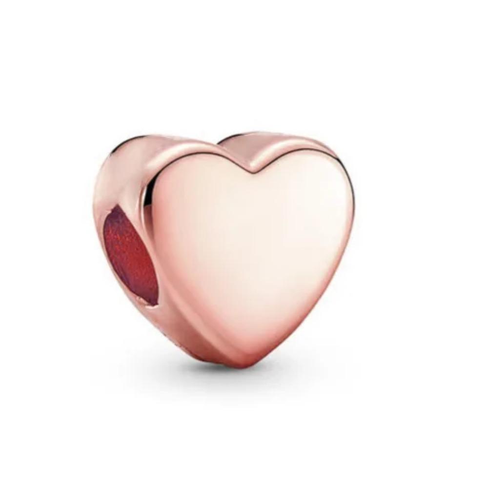 

DIY Sparkling Pavé Heart Padlocks Dangle Charm Beads for Silver 925 Bracelet Jewelry Gift