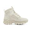Skechers Street Blox Women Fabric Leather Shock Absorbing Wear Resistant Height Boost High Top Chunky Dad Sneakers Milky White 155260C-OFWT