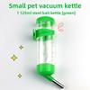 Hamster Water Bottle With Steel Ball Valve Leakproof Drinking Dispenser For Small Pets