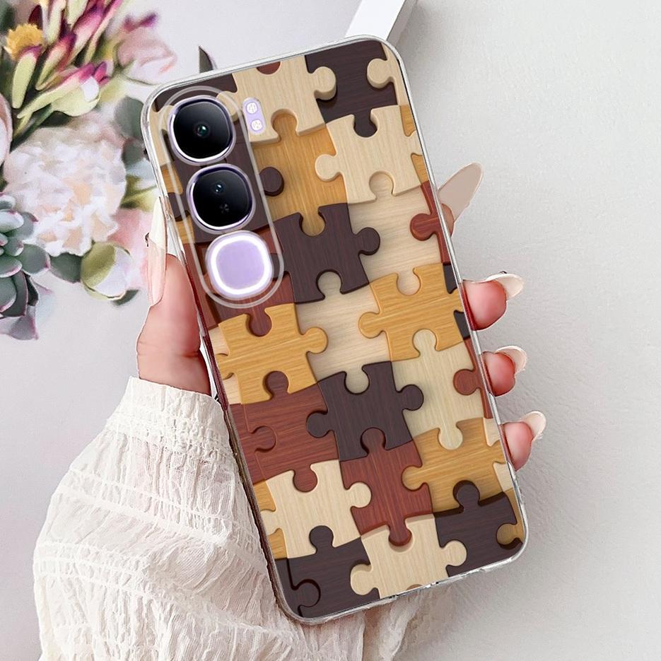 For Vivo Y200 5G Case Vivo V40 Lite Beautiful Butterfly Painted Cover Soft Slim Phone Case For Vivo Y300 Y 200 V40Lite 5G Bumper