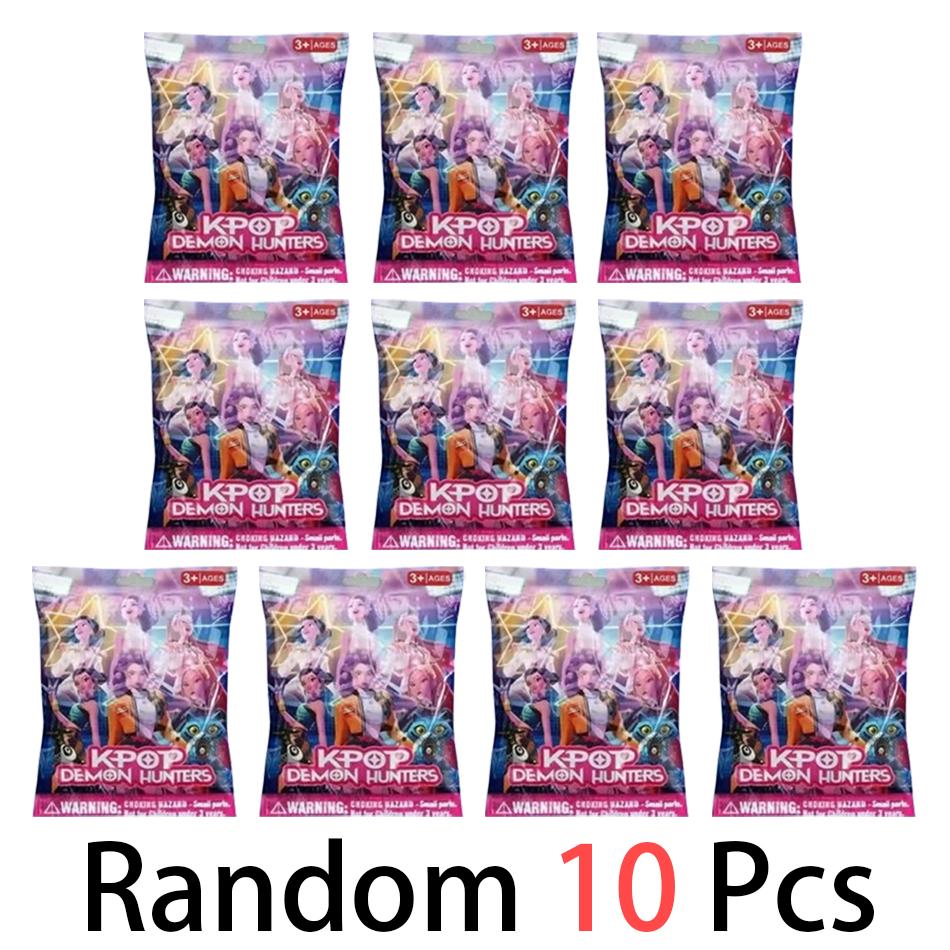 K Pop Demon Hunt Box Series Figure Model Toy Cartoon Gaming Peripherals Desk Decoration Halloween/Christmas for Kid GiftK