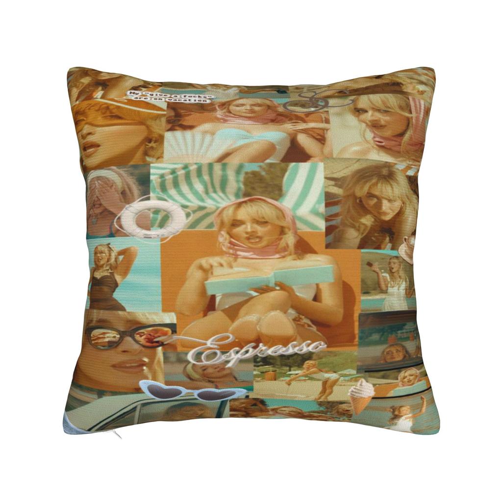 Bedroom Decorations Sabrina Carpenter Eras Tour  Pillowcases Stuff  Pillow Covers Square Multi Size