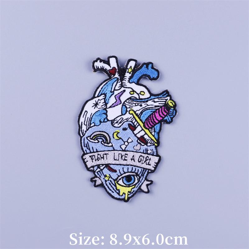 Adventure Camping Thermoadhesive Patches On Clothes DIY Mountain Beach Iron-on Patch For Clothing Travel Sunglasses Appliques