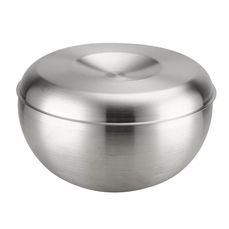 Двухстенная термоизолированная миска для подаяний монахов из нержавеющей стали Abay