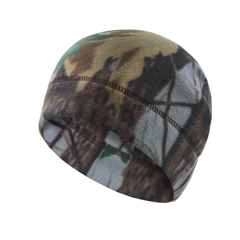 Winter Warm Fleece Beanie for Mountain Climbing, Cycling, Running & Skiing - Windproof Sports Hat