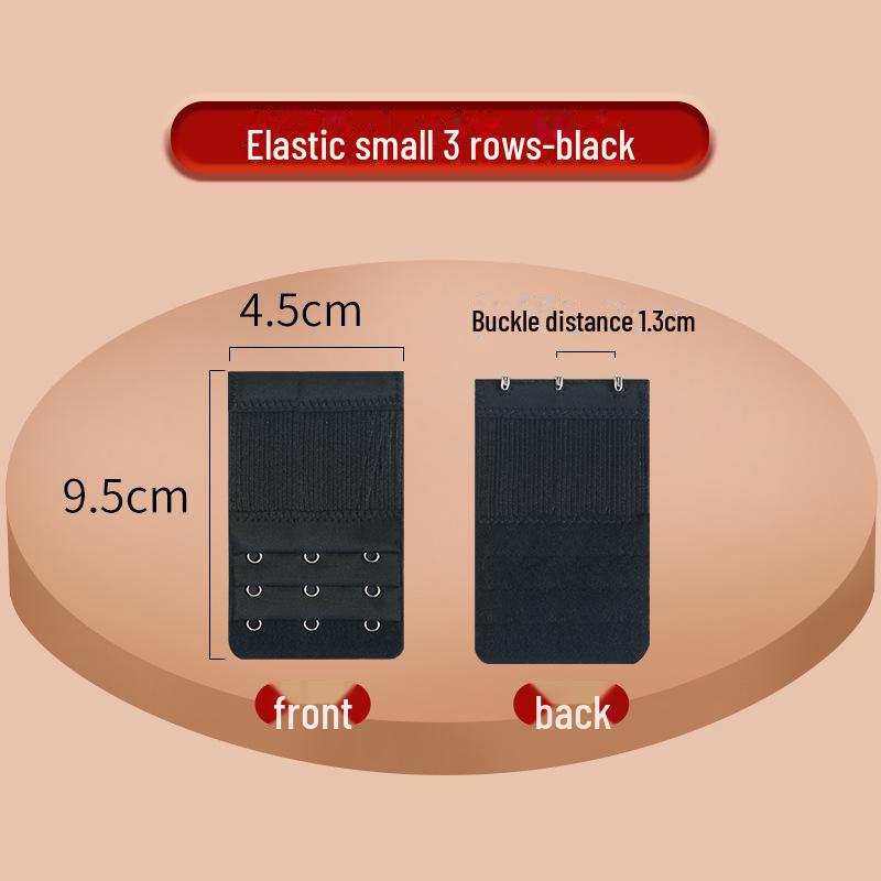 Extensie elastică pentru sutien cu cataramă din oțel inoxidabil - 2x3, 3x3, 4x4 rânduri