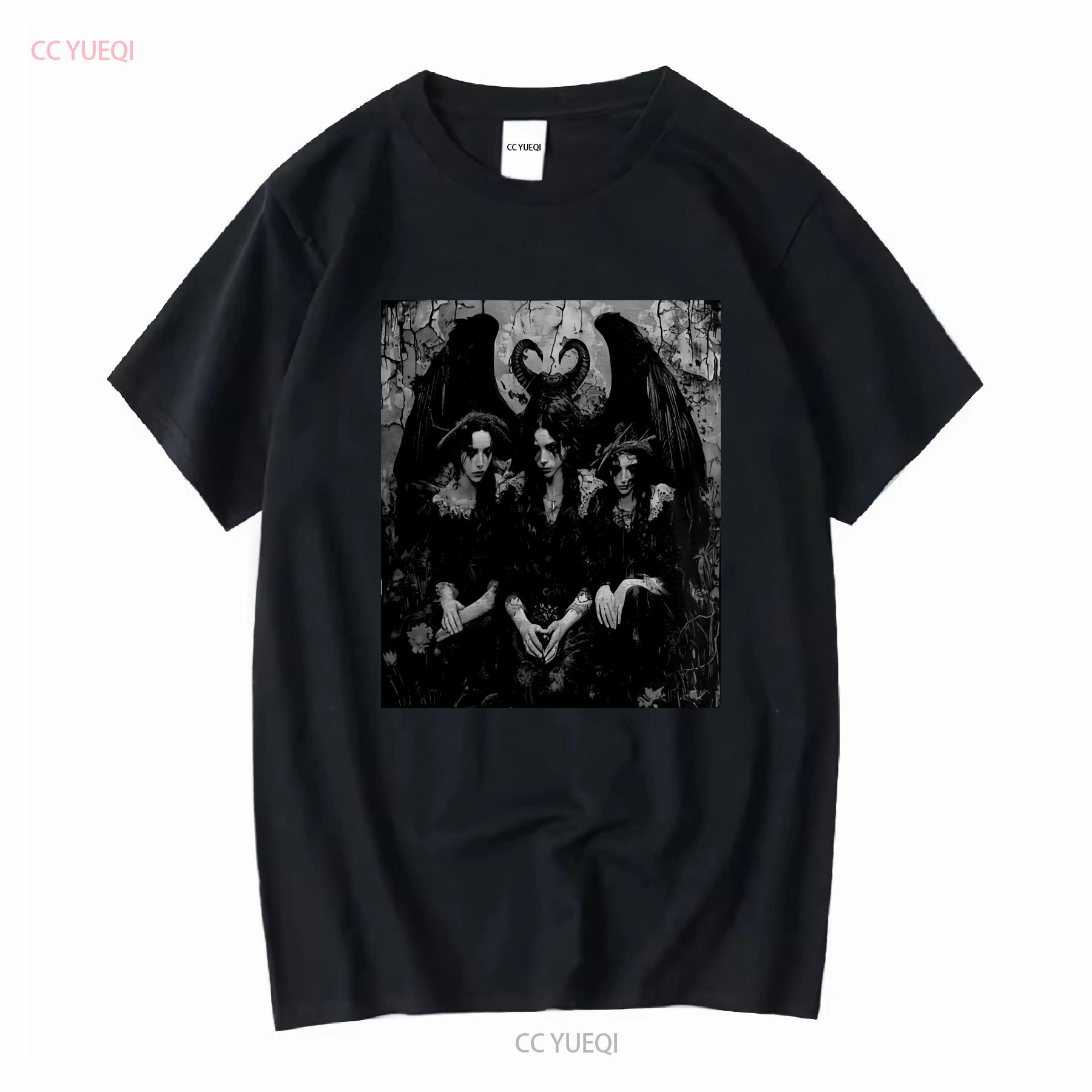 

Lilith T Shirt Succubus Demonic Angel long or short sleeves vintage Washed Comfortable streetwear Breathable Versatile 4XL