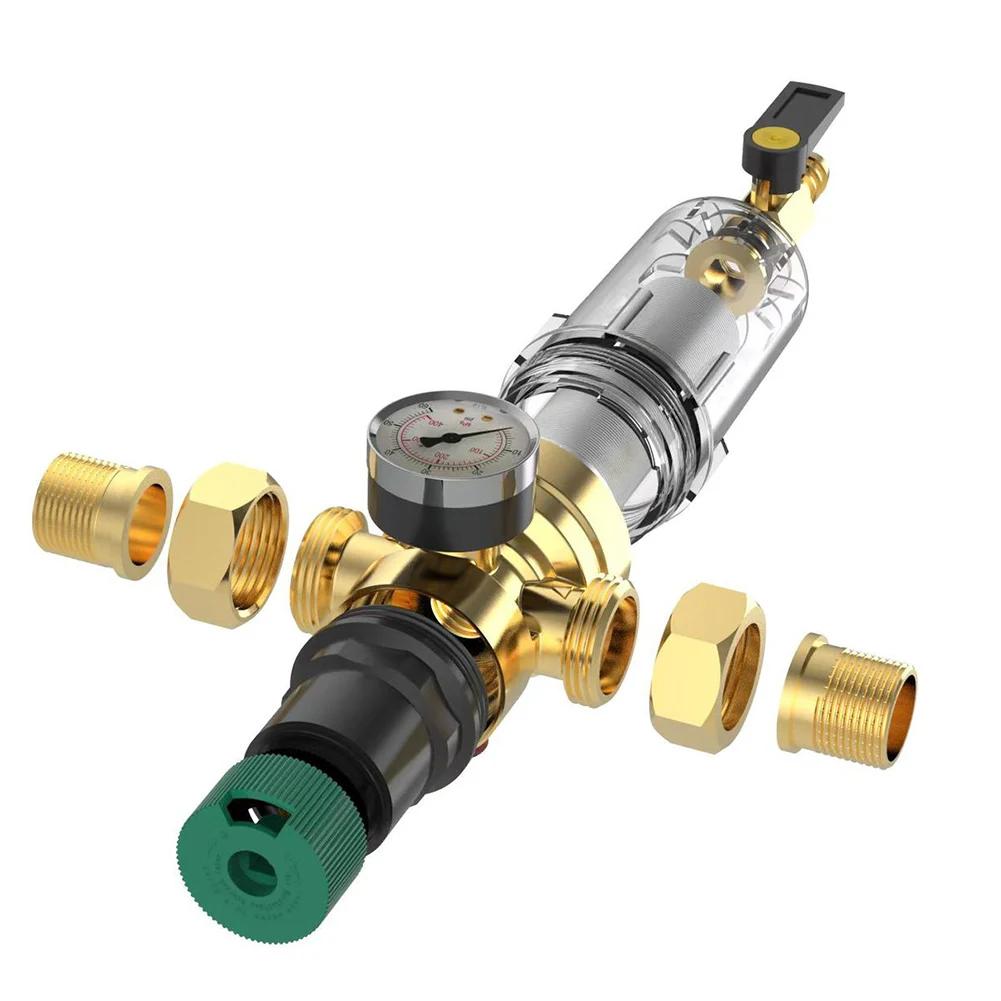 Pipeline Filter Pressure Reducing Valve Safety Valve Pressure Regulator Rewind Filter For Clean Water Supply Plumbing Valve