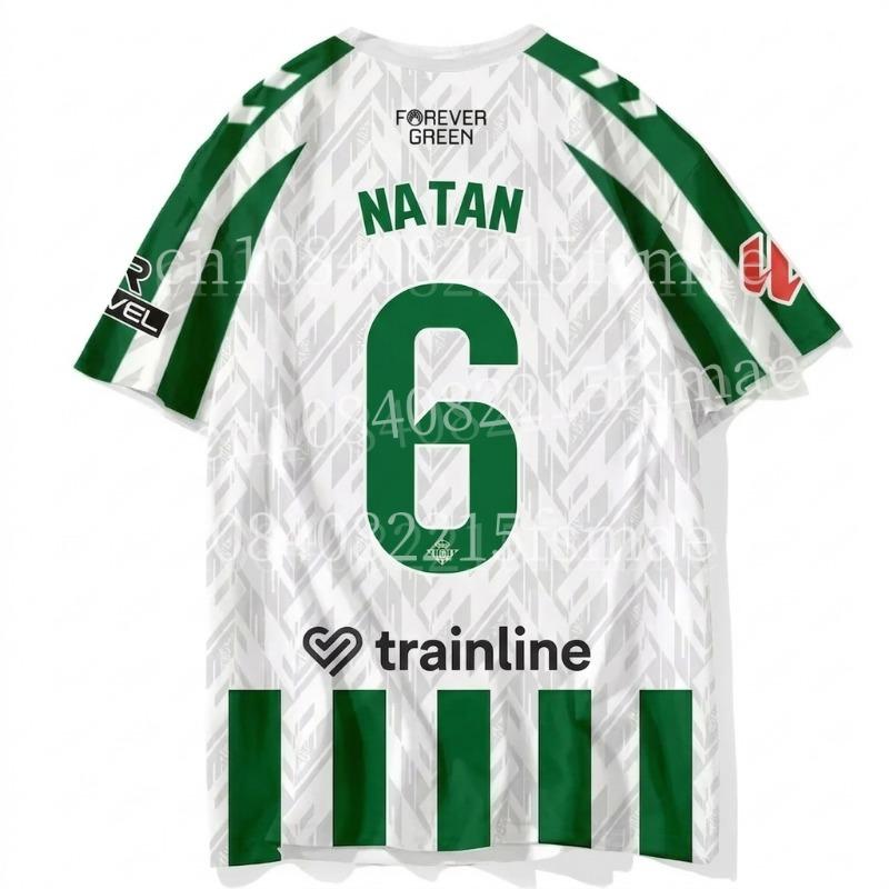 Hengyuan01 2026 Heren Groen Wit Gestreept Voetbalshirt Korte Mouw Sneldrogend Voetbalshirt Ademend Sport T-shirt Team Training Uniform 2XL