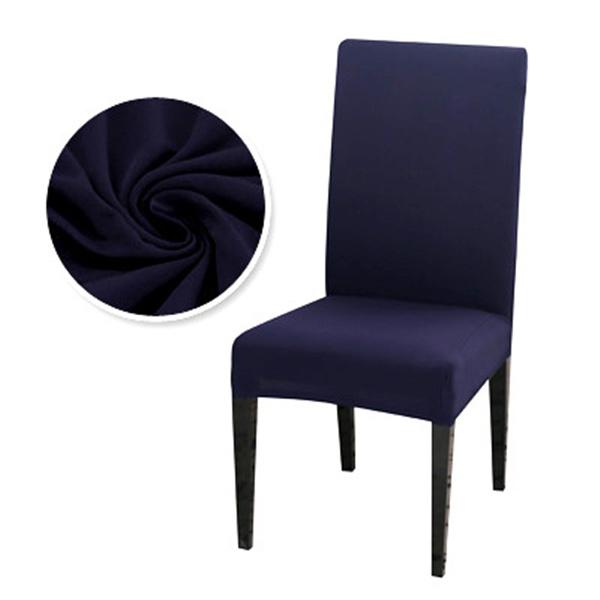Slipcover Removable Anti-dirty Seat Chair Cover Spandex Kitchen Cover for Banquet Wedding Dinner Restaurant