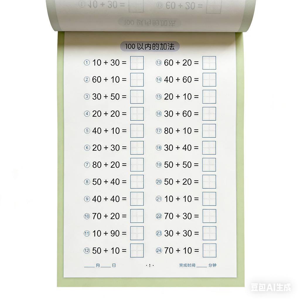 Math Practice Workbook - 10/20 Addition & Subtraction | Arithmetic Skills for First Grade Number Decomposition