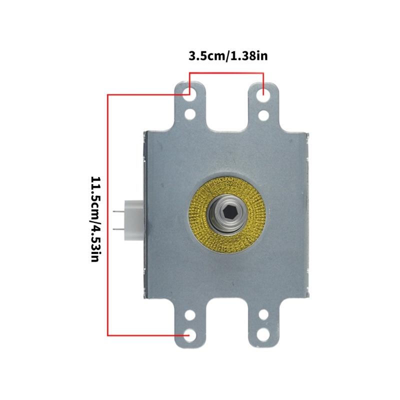 2M218J Microwave Generator 800W Microwave Magnetron Microwave Emitter Metal Texture Suitable for Efficient Cooking