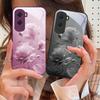 Flower Bud Rose Pink For Honor 200 90 8X 9X Pro Lite P50 P40 Nova 10 11i P60 Magic4 6 Mate 20 50 Tempered Glass Phone Case