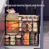 Kitchen Cabinet Pull-out Spice Rack Organizer