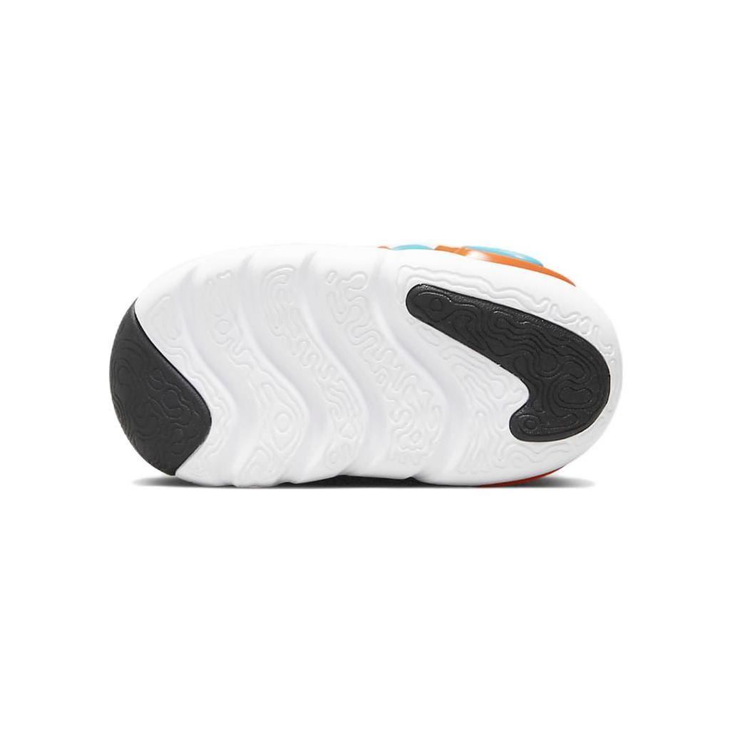 Nike Dynamo GO Flyease Cushioning, Wear Resistant Low top Toddler Shoes Blue Orange Infant And Toddler DH3438-403
