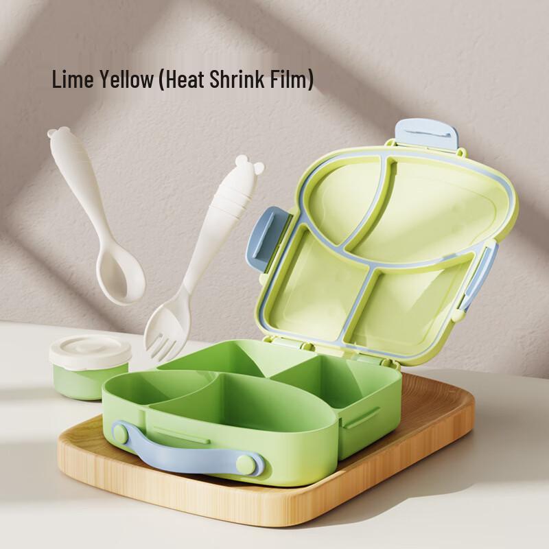 Cute Toast Shape Kids Bento Box