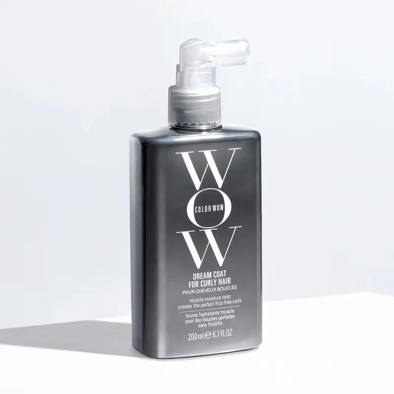 Dream Coat for Curly Hair – Frizz-Free Curls Made Easy | Moisture-Boosting Spray, Curl-Enhancing Formula серый