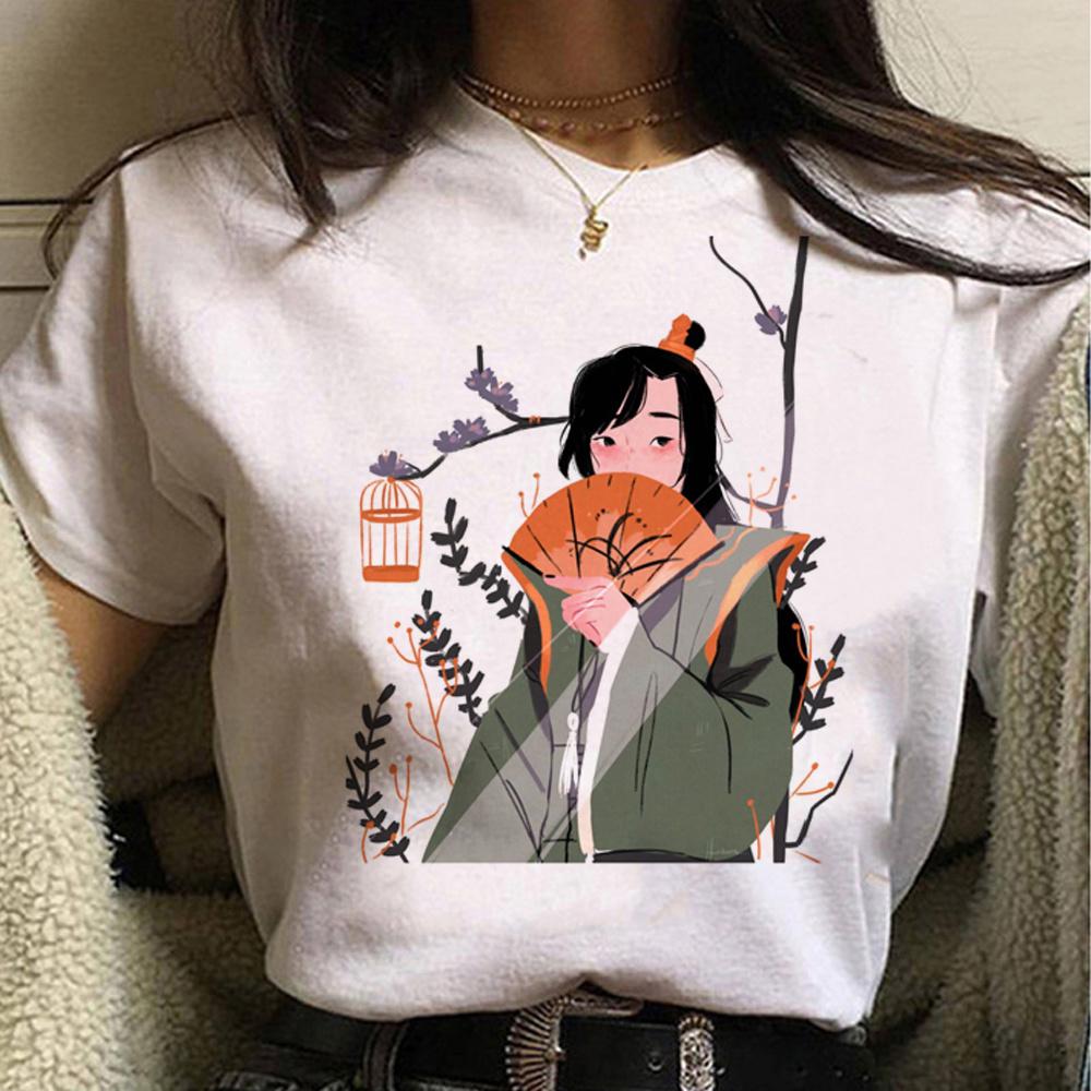 Mo Dao Zu Shi t shirt women Japanese harajuku Tee female graphic clothing