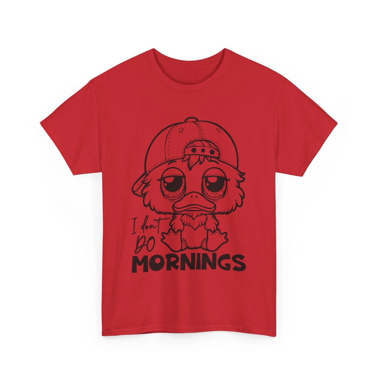 i dont do mornings Shirt | Smart & Funny Casual T-Shirt | Witty Sarcasm Apparel S