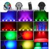 18-Color LED Par Light for Weddings and Dance Studios