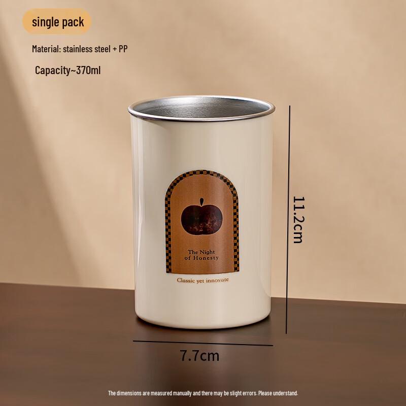 OLOEY Vintage Stainless Steel Mouthwash Cup