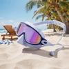 UV Protection Swimming Goggles Wide View Diving Goggles Nose Cover Swim Goggles  Water Sports