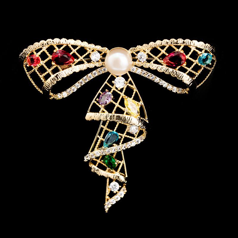 Senior brosjer blomst blad brosje pins for kvinner dress anheng mote brosjer smykker