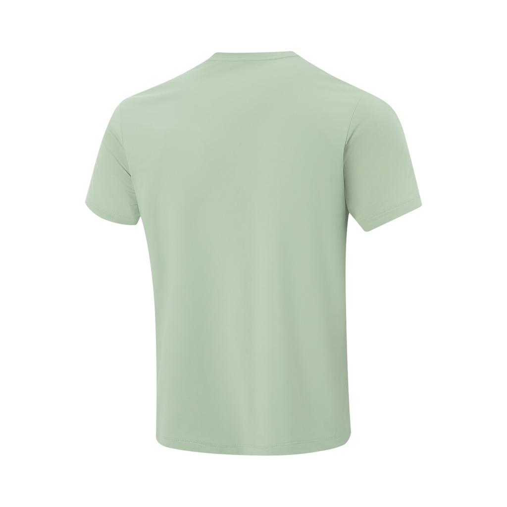Li-Ning Quick-Dry Cool UV-Resistant Round Neck Logo Letter T-Shirt Men Tops ATSV289-7