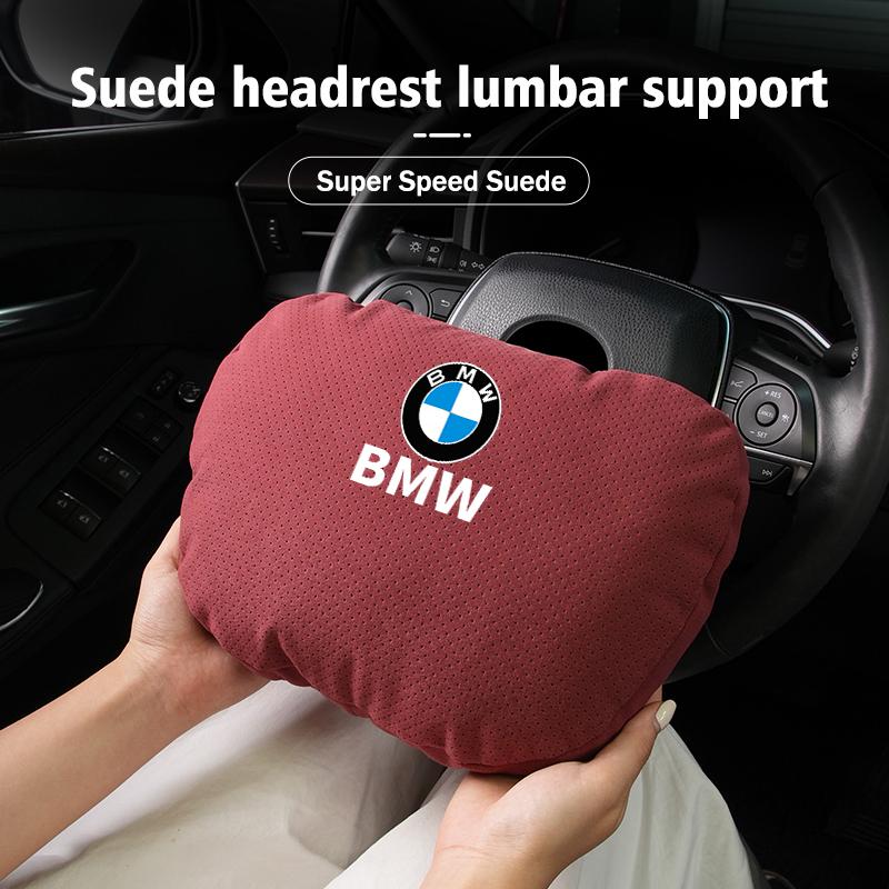Car Headrest Neck Support Seat Soft Universal Adjustable Car Pillow Neck Rest Cushion For BMW G30 G20 M3 M5 E91 E92 E93 E36 E70