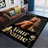 Name Custom Sabrina Carpenter Carpet Rug for Living Room Bedroom Home Sofa Decoration,Kids Play Non-slip Floor Mat